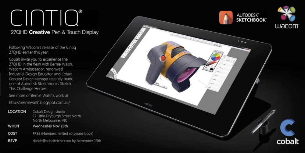 Wacom tablet 27HD Sketchbook pro drawing design product industrial.png