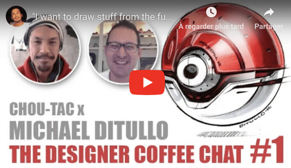 Michael ditullo design interview video youtube with chou tac chung the design sketchbook