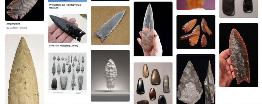 arrowhead prehistoric age design tool and weapon