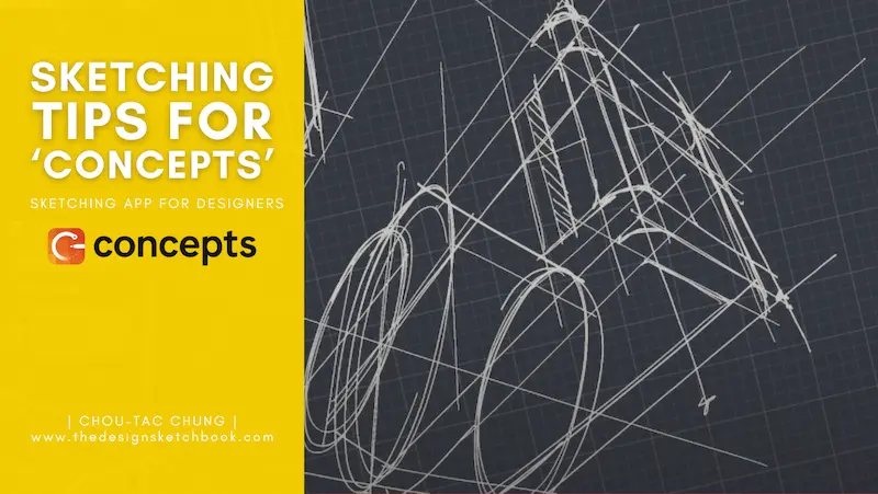 Concepts app sketching tips for designers