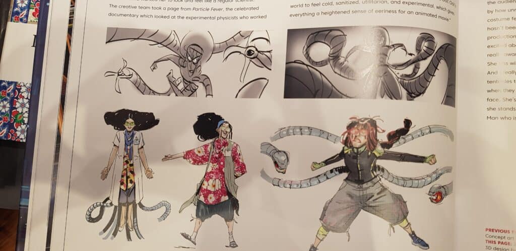 Art of Spiderman Multiverse - Artbook sketches 