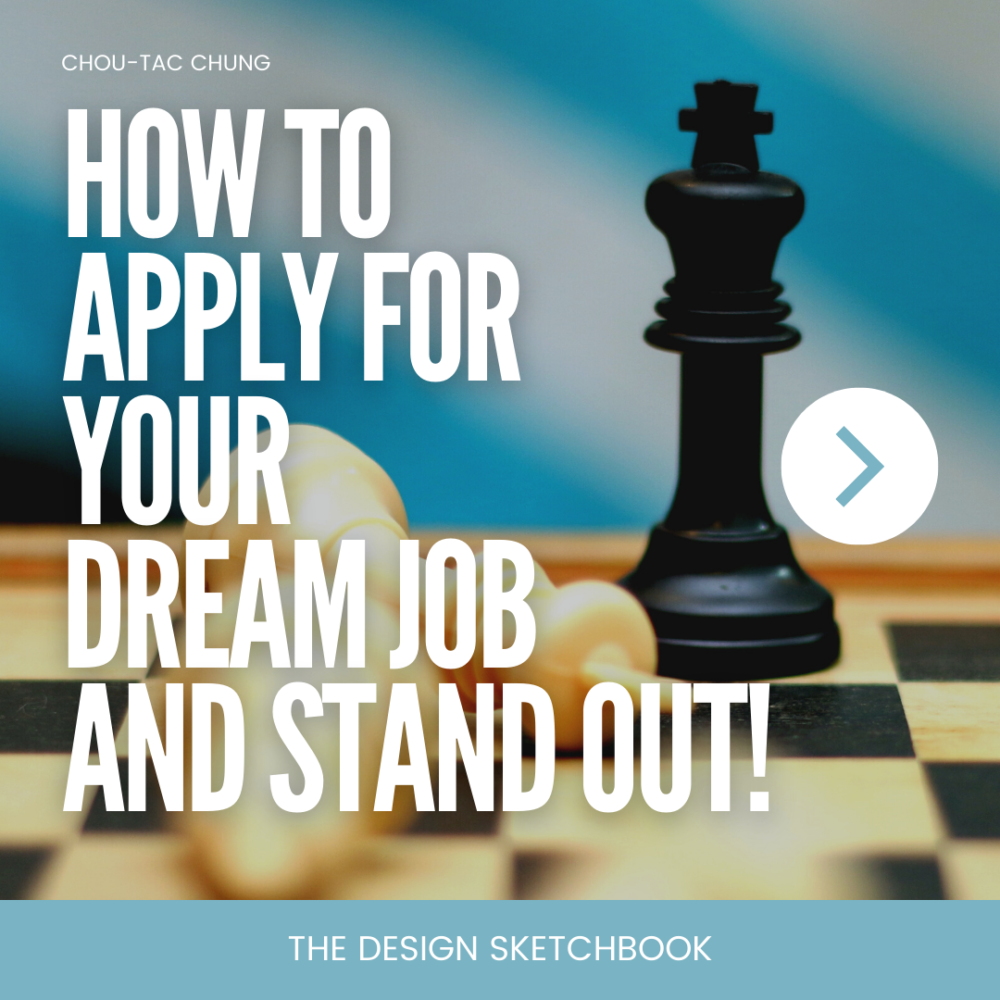 how to apply for design job and stand out