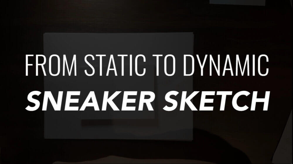 Draw your Sneaker design with a Dynamic style! with your ball point pen 
