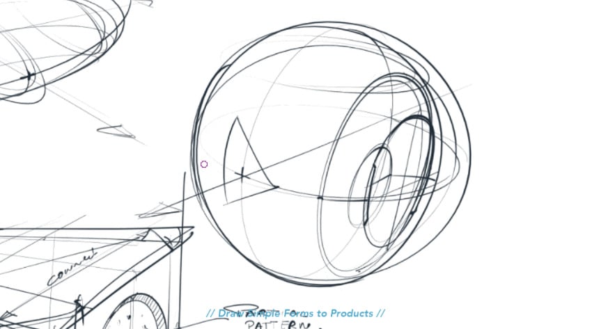 Draw these 3 Simple Forms to Products - Product design sketching - Industrial design video tutorial The Design Sketchbook Chou-Tac Chung i