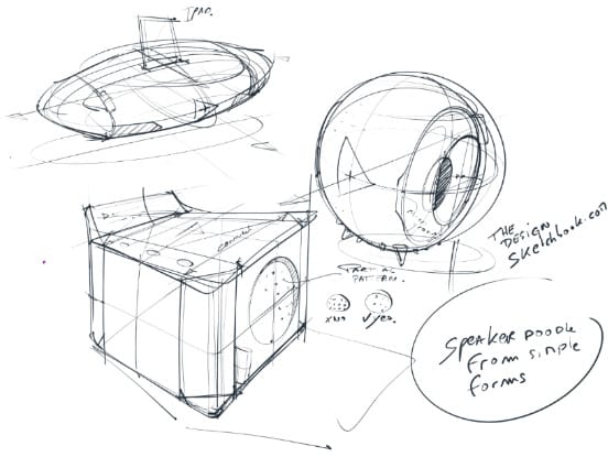 Draw these 3 Simple Forms to Products - Product design sketching - Industrial design video tutorial The Design Sketchbook Chou-Tac Chung m