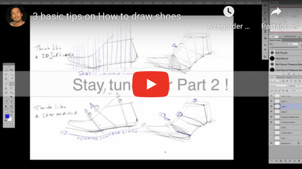 How to Draw a Shoe (Side View in 3 Tips)