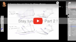 How to Draw a Shoe (Side View in 3 Tips)