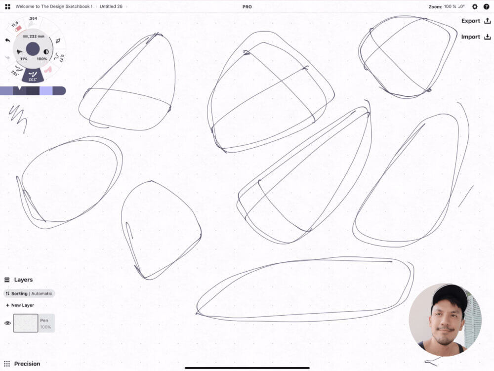How to draw Creative random doodles of bags - Product design sketching - The Design Sketchbook Free video tutorial guide a7