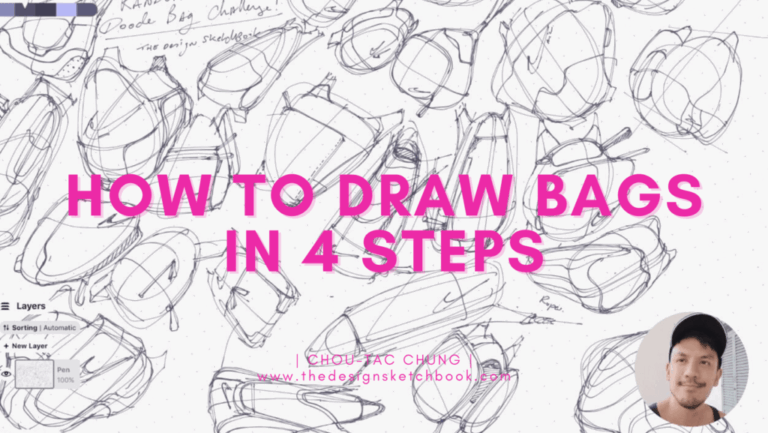 TIP 313 How to Draw a Bag - Using the Creative Doodle Technique in 4 Simple Steps