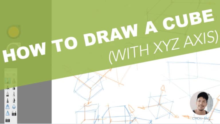 How to Draw a Cube | Fast and Easy (from Imagination)