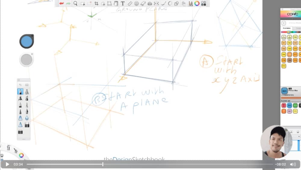 How to draw a cube for product designer the easy and fast way the design sketchbook chung chou tac k