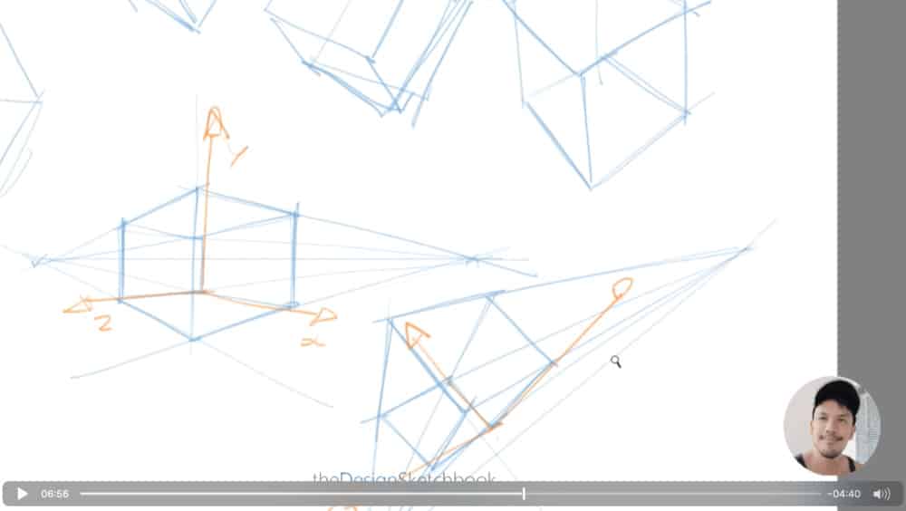 How to draw a cube for product designer the easy and fast way the design sketchbook chung chou tac m