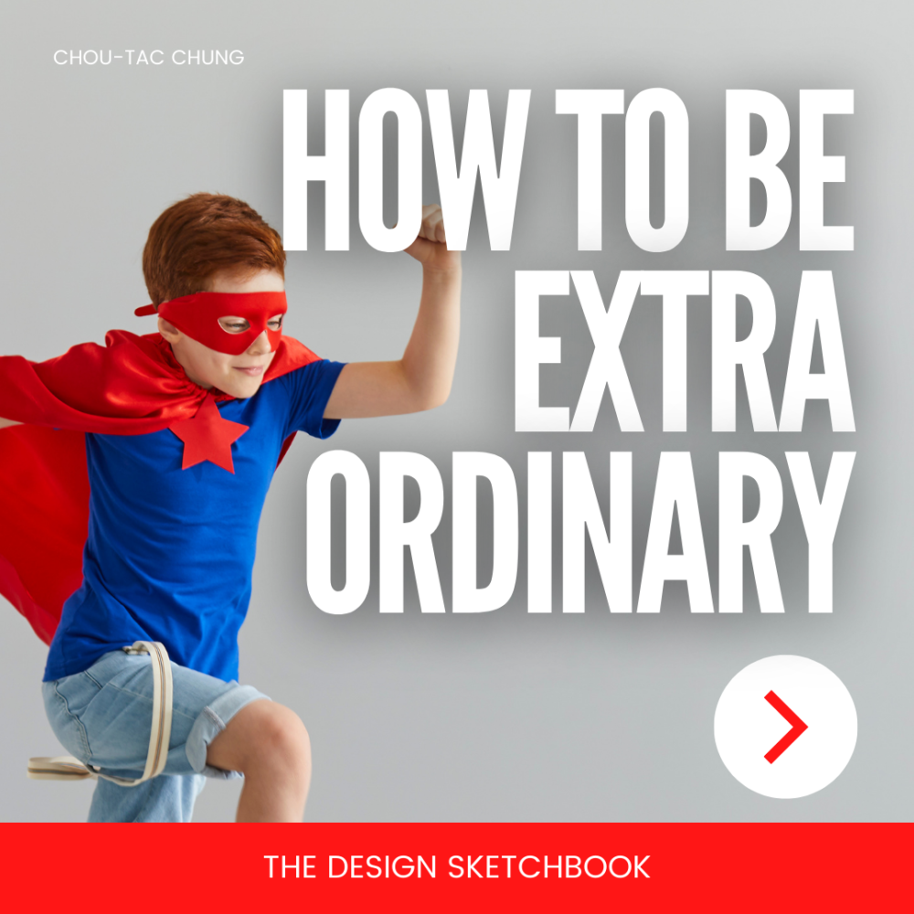 how to become extra ordinary