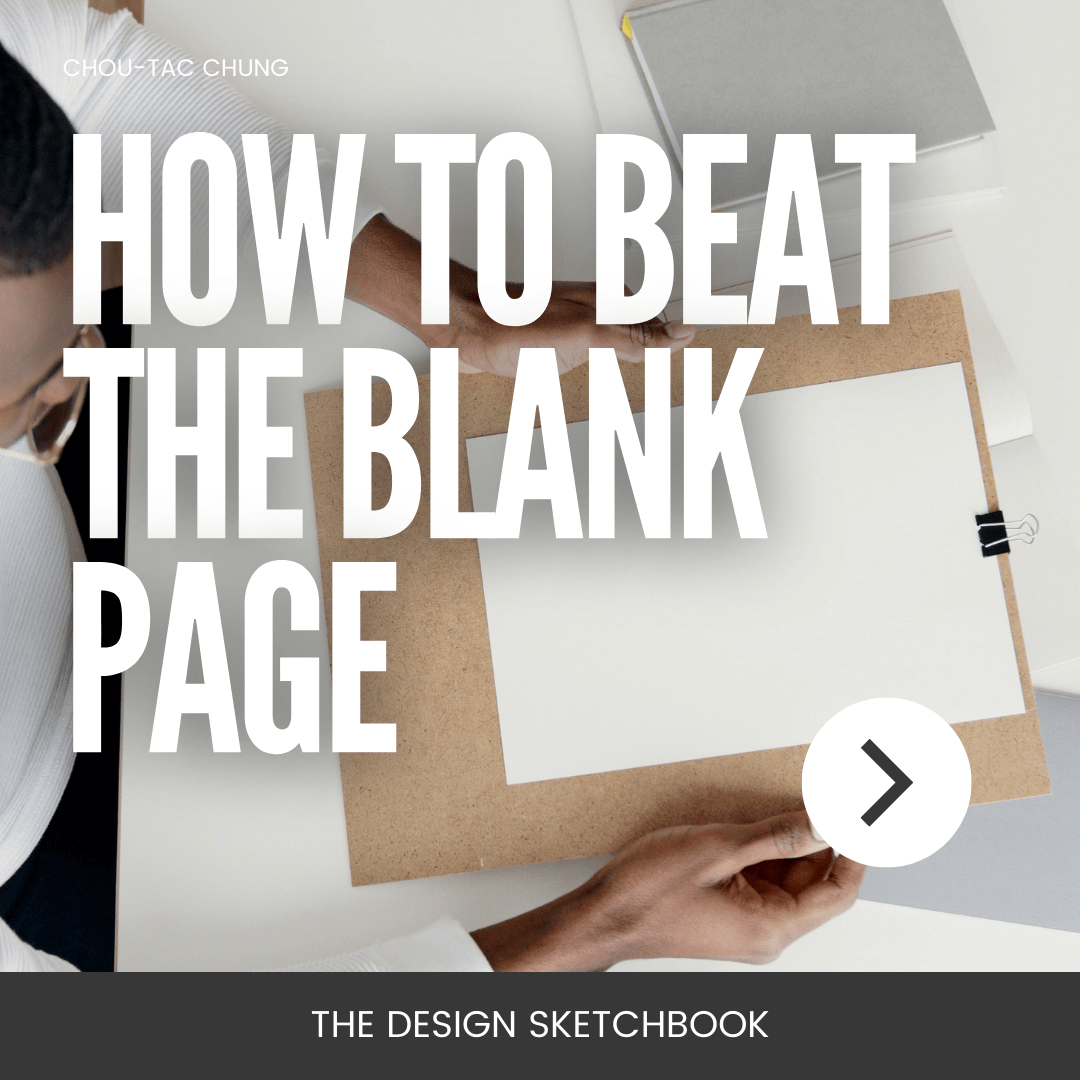 how artists designers beat the blank page
