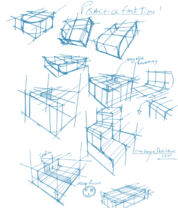 How to draw round edges