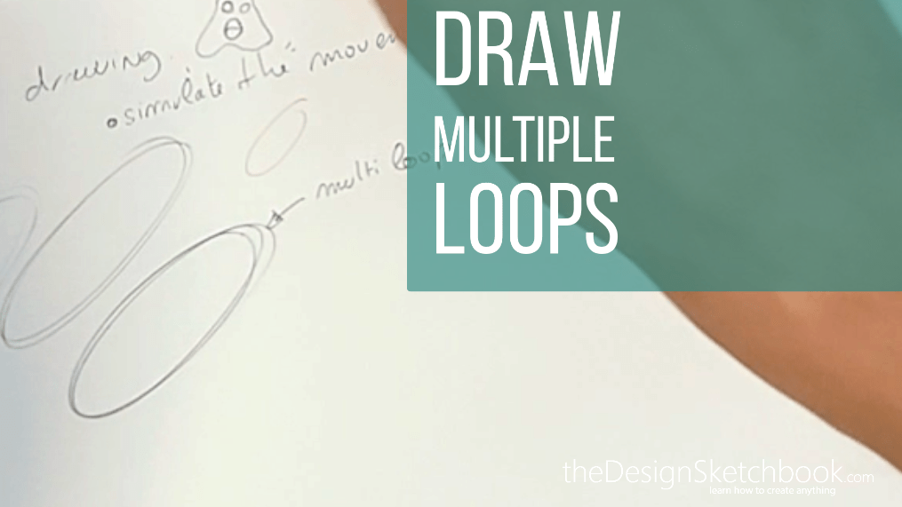 How to draw an ellipse in design sketching draw multiple loops