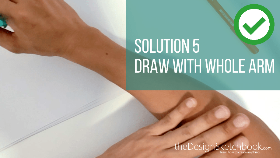 SOLUTION #5 WHOLE ARM DRAWING