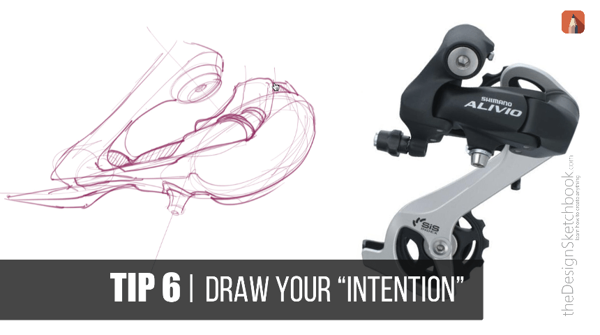 How to draw like a concept artist sketching bike intention o