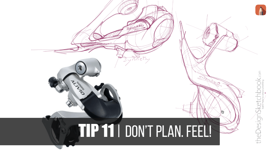 How to draw like a concept artist sketching bike reference t dont plan feel