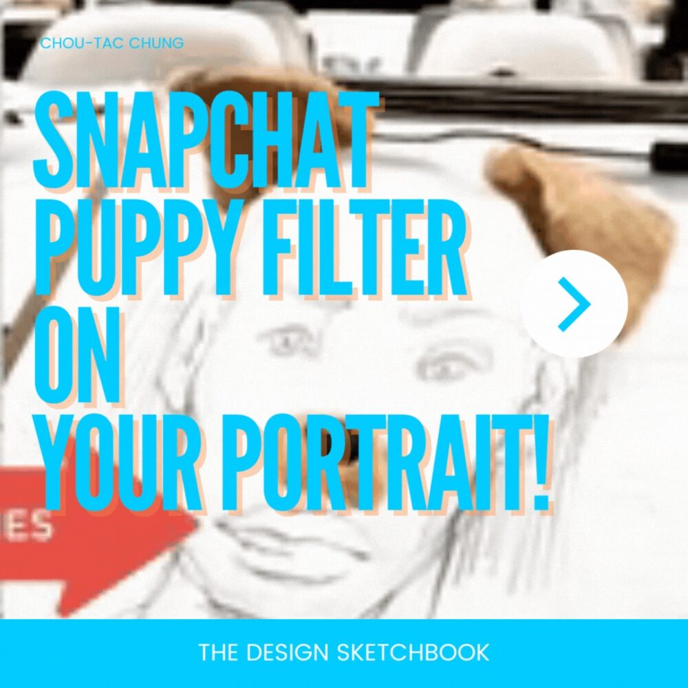 snapchat filter portrait drawing