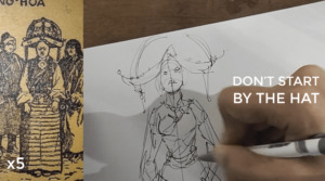 how to draw a body - character design sketching Don't start by the hat