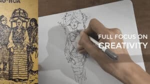 how to draw a body - character design sketching - full focus of creativity