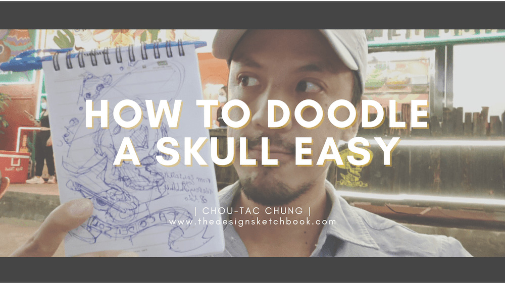 How to draw a skull easy cover