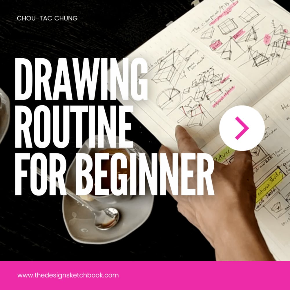 how to start a drawing routine for beginner