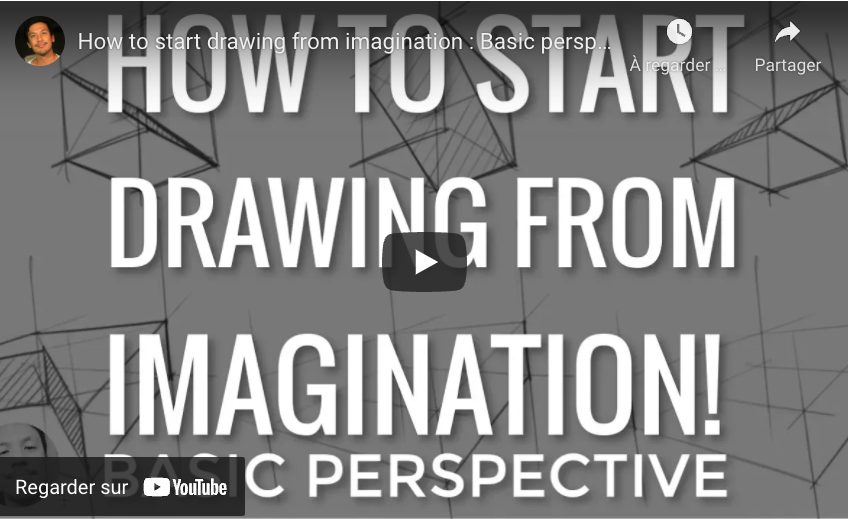 Learn Basic perspective to draw from imagination