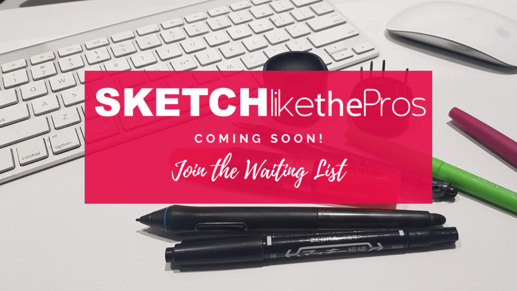 Sketch like the pros - Join Waiting list