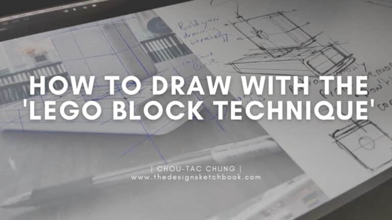 how to draw an apple plug with the lego block technique