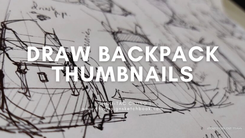 How To Masterfully Draw Backpacks with Thumbnails in 5 Steps