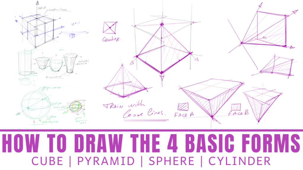 Yes, You Too Can Draw! - Break and Build with Basic Shapes
