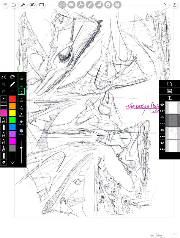 Draw Unlimited Nike Sneakers!