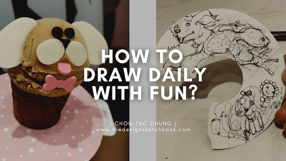 How to draw daily with fun cover