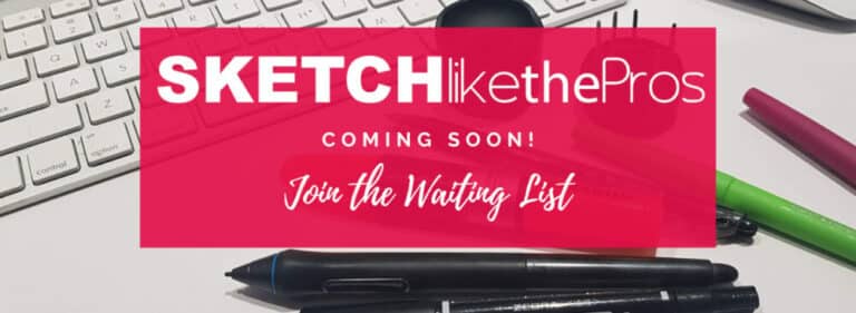 Sketch Like The Pros Online Course opening soon