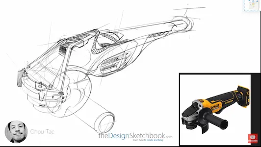 Draw an electric tool, grinder