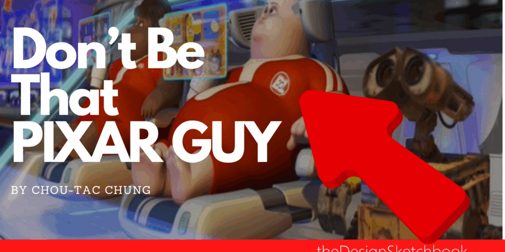 Dont be that pixar guy - disconnect from phone distraction