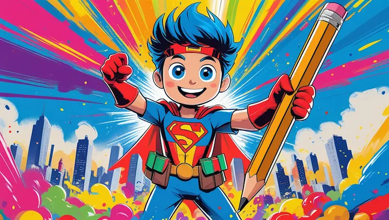 Junior Designer Hero Creates with Resilience