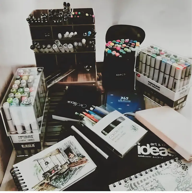 My Collection Of Pens & Markers