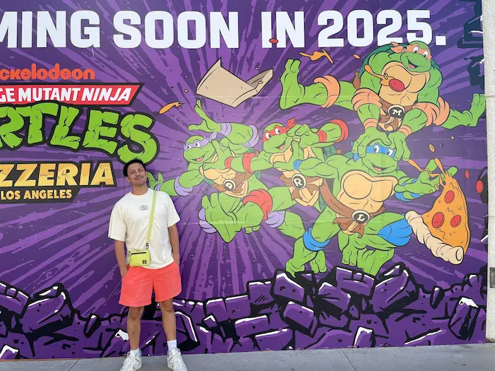 Upcoming TMNT Pizzeria at Santa Monica 3rd Street Promenade