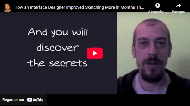 How an Interface Designer Improved Sketching More in Months Than Years with Sketch Like The Pros